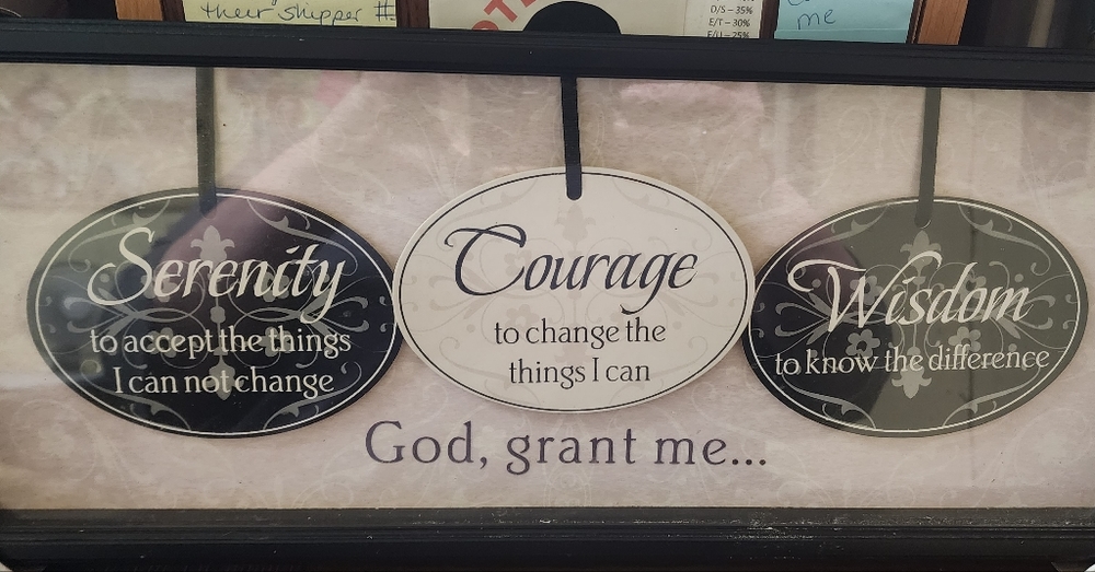 Framed Print Serenity Prayer